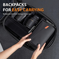 Tas Pembawa Kamera Drone Travel Organizer Tas Lunak Besar dengan Tali Bahu
