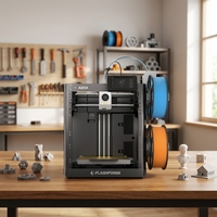 Imprimante 3D FDM multicolore haute vitesse Flashforge AD5X, nivellement automatique, volume d'impression 220x220x220mm, impression 4 couleurs IFS