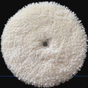 Tampon de polissage de laine d'agneau de haute qualité de 5/7 pouces à double face Tampons de polissage en laine pour voiture - Product Image 3