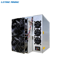 Le plus bas Antminer T21 190Th 180Th 3610W Antminer T21 BTC Machine minière SHA-256 algorithme Bitcoin Miner T21 S21 + S21 Pro S21 XP