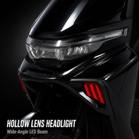 Moto électrique haute vitesse 2000W 70km/h Antivol Démarrage à distance Frein à disque Certifié CE UN38.3 OEM