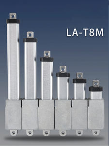 6V 12V 24v不锈钢迷你电动线性致动器75毫米冲程机器人金属材料致动器 - Product Image 3