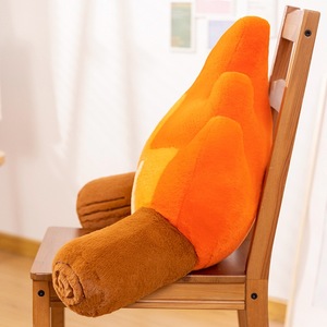 Cojín Lumbar Creativo con Forma de Llama de HECION, Bonito Cojín de Cintura con Diseño de Fuego para Sillas de Oficina y Sofás de Hogar - Product Image 6