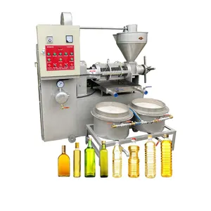 For sale is an oil press machine that can be used for palm nut oil, black seed oil, and sunflower cooking oil pressing