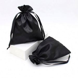 <b>Cheap</b> High Quality Small Packaging Gift Pouches Satin Drawstring Bag with Logo - Product Image 6