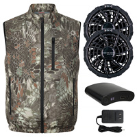 Vêtements de travail vêtements d'extérieur avec ventilateur meilleure batterie mobile 21V 18000 MAH avec veste de réglage de la climatisation