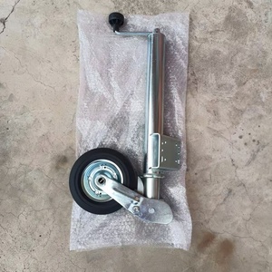 <span class=keywords><strong>Roue</strong></span> jockey de <span class=keywords><strong>remorque</strong></span> avec charge de barre de traction de <span class=keywords><strong>350</strong></span> kg <span class=keywords><strong>roue</strong></span> avant de 60 mm avec support de stationnement de <span class=keywords><strong>roue</strong></span> de <span class=keywords><strong>remorque</strong></span> à manivelle pour <span class=keywords><strong>remorque</strong></span> de bateau de camping - Product Image 3