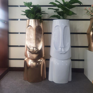 Macetas de Cerámica Antiguas, Florero Azul y Blanco, Jardinera de Estilo Chino Tradicional para Decoración del Hogar, Maceta Grande - Product Image 2