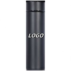 X527 Custom Logo Giveaways Gift <b>Smart</b> Led Digital Temperature Display Battery Powered Eco-friendly Stainless Steel Vacuum Thermo - Product Image 1