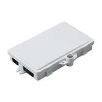 Boîtier de terminaison ODF étanche ABS intérieur à 2 ports Montage de distribution à fibre optique pour FTTH