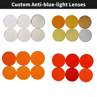 Lunettes anti-lumière bleue multicolores en acétate CR39, taux de blocage de la lumière bleue à 99 %, lunettes rondes personnalisées en gros pour homme et femme