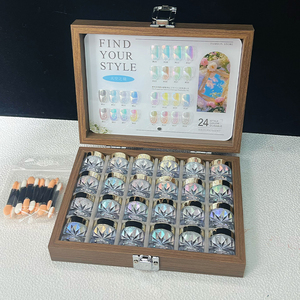 Custom Logo Mirror Chrome <b>Nail</b> Powder Set Wholesale Metallic Mirror Effect <b>Nail</b> Art Pigment <b>Kit</b> For Salon Use <b>Nail</b> supplies - Product Image 5