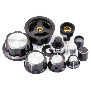 BONENS MF-A03 Bouton de potentiomètre en bakélite, interrupteur, trou intérieur 6MM, noir, Guangdong - Product Image 3
