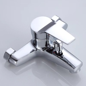 Fournisseur <span class=keywords><strong>d</strong></span>'usine Robinet mélangeur de baignoire carré <span class=keywords><strong>mural</strong></span> en zinc à bas <span class=keywords><strong>prix</strong></span> Robinet de douche <span class=keywords><strong>pour</strong></span> salle de bain - Product Image 3