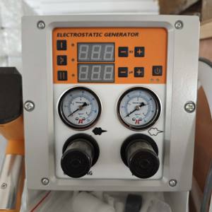 Máquina de Recubrimiento en Polvo Manual GookiiTech, Pistola de Pulverización de Polvo Electrostática Portátil con Tolva de Acero Inoxidable para Pintar Ruedas - Product Image 6