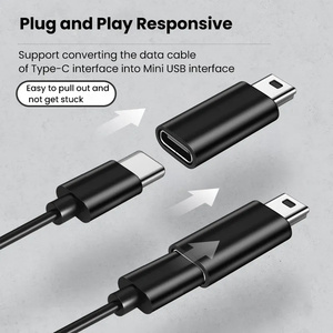 OTG Mini <strong>USB</strong> <strong>Type</strong> <strong>C</strong> <strong>Adapter</strong> 5 Pin Male <strong>USB</strong> Female <strong>Type</strong> <strong>C</strong> Charging Data Transfer Connector GoPro MP3 Camera PC Computer - Product Image 5