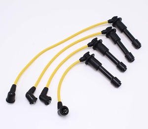 Cables de Silicona Dobles de 8 mm para <span class=keywords><strong>Mazda</strong></span> <span class=keywords><strong>MX5</strong></span> Mk1 y Mk2 en Negro/Amarillo/<span class=keywords><strong>Azul</strong></span>/Rojo DKB139 VA2394 - Product Image 3