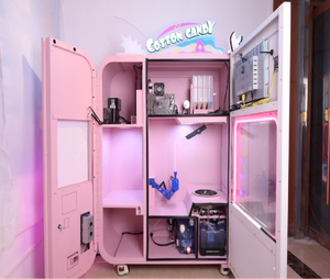 Máquina Expendedora Robótica Automática Comercial <span class=keywords><strong>de</strong></span> Algodón <span class=keywords><strong>de</strong></span> Azúcar BRENU a Precio <span class=keywords><strong>de</strong></span> Fábrica, Nueva <span class=keywords><strong>para</strong></span> Interiores y Exteriores, <span class=keywords><strong>para</strong></span> Leche y Maíz - Product Image 4