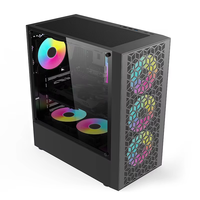 Computadora de Escritorio E5 2680 V3 16GB DDR4 1TB SSD RX580 8GB Doce Núcleos Win11 PC Computadora de Escritorio Diseño Dibujo Juegos PC Gamer