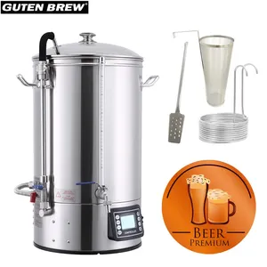 Guten 40L 50L 70L Automatic Beer Brewing Machine Brewery Equipment Craft Beer brewing equipment Beer Machine For Home Use