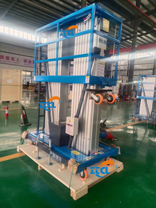 Équipement de <span class=keywords><strong>nettoyage</strong></span> de vitres de bâtiment de grande hauteur/double ascenseur en aluminium de poteau - Product Image 4