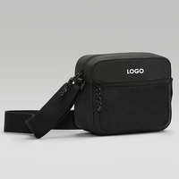 Tas Selempang Pria Wanita Desain Baru Fashion, Ringan, Tahan Air, Bahan Polyester, untuk Ponsel, Cocok untuk Sehari-hari