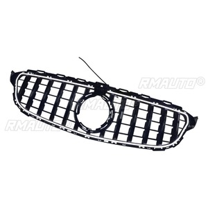 ชุดแต่งสำหรับรถยนต์เมอร์เซเดส-เบนซ์ ซี-คลาส W205 ปี 2015-2018 ชุดแต่งกันชนหน้าแบบ LED พร้อมกระจังหน้าตกแต่งสำหรับรถแข่ง ชิ้นส่วนภายนอก - Product Image 3