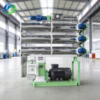 Machine de fabrication d'aliments pour poissons LUODATE à performance stable 5-10TPH, machine à granulés d'aliments pour poissons à haute efficacité pour la production d'aliments aquatiques