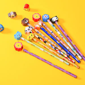 Offre Spéciale <span class=keywords><strong>crayon</strong></span> en bois fait main mignon <span class=keywords><strong>dessin</strong></span> animé crayons tendance papeterie enfants étudiant Standard <span class=keywords><strong>crayon</strong></span> - Product Image 4