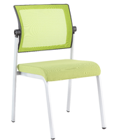 Maille tissu réglable centre de formation salle de réunion bureau chaise empilable en plastique réunion apprentissage formation conférence chaises
