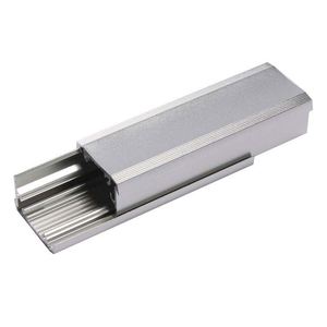 Split Led Driver Electronics <b>Enclosure</b> Manufacturers Custom PCB Cnc Machined Extrusion Aluminum Profile Led Light Box Case - Product Image 3
