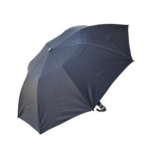 Lotus Black 2 Fold <b>Umbrella</b> Compact Lightweight Travel Rain <b>Umbrella</b> for Men and Women with Strong Frame - Product Image 1