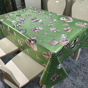 Factory Direct Lace Vinyl Tablecloth Soil-Resistant PVC Roll for Everyday &amp; Event Use <strong>Outdoor</strong> <strong>Table</strong> <strong>Cover</strong> - Product Image 4