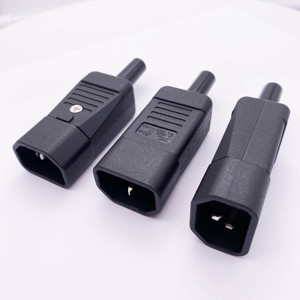 Cable de Alimentación WIN-KARE JA-2233 AC C13/C14, Combinación de Enchufe y Conector, Carcasa de Nailon 66, Aprobado por la Seguridad RU - Product Image 1