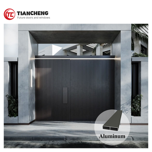 <span class=keywords><strong>Portail</strong></span> <span class=keywords><strong>coulissant</strong></span> électrique en aluminium <span class=keywords><strong>haut</strong></span> <span class=keywords><strong>de</strong></span> <span class=keywords><strong>gamme</strong></span>, à cantilever, avec revêtement en poudre, pour clôture <span class=keywords><strong>de</strong></span> ferme européenne, avec modélisation 3D - Product Image 3