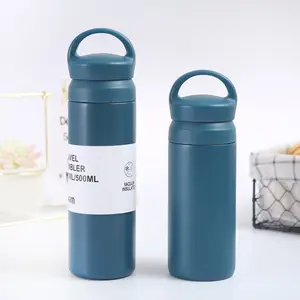 Termos Kopi Botol Air Olahraga Kopi Dinding Ganda Botol Air Terisolasi Vakum 12Oz 16Oz