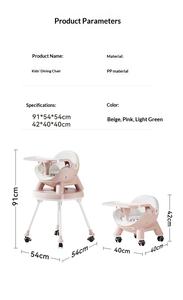 <span class=keywords><strong>Silla</strong></span> de Comer para Bebés, de Plástico, Ajustable, Portátil, con Bandeja Desmontable, para Bebés y Niños, Uso Doméstico - Product Image 5