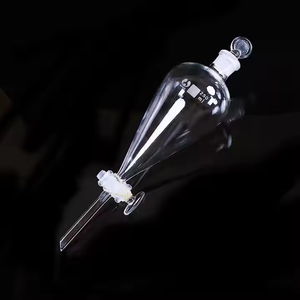 Équipement de laboratoire Séparation huile-eau Présentoir de parfum <span class=keywords><strong>Entonnoir</strong></span> de distribution <span class=keywords><strong>à</strong></span> <span class=keywords><strong>piston</strong></span> en verre - Product Image 1