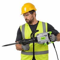 Marteau perforateur électrique de qualité industrielle Ambledom, diamètre de perçage maximal de 26 mm, 1,5 kg, portable, 220 V, moteur sans balais, 1560 W, 1900 tr/min