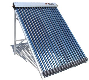 Colector Solar Térmico para Techo Residencial, Tubo de Vacío con Tubo de Cobre, Sistema Indirecto/Circuito Cerrado, Carcasa Metálica - Product Image 1