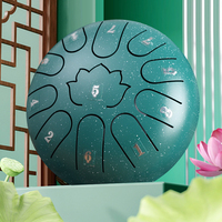 6-inch 11 Tone Steel Tongue Drum Children's Theater Performance Children's Music Gift