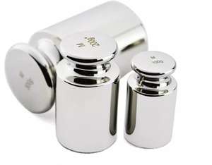 Calibrador de peso de acero al carbono, peso de 1Kg con Calibración de chapado de Zinc para básculas eléctricas - Product Image 5