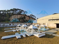 Plateforme Gonflable Party Bana Island OEM pour Fêtes, Vente en Gros Usine
