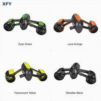Подводный скутер XFY новой конструкции, электрический, с двумя моторами, тяга 27 фунтов, водонепроницаемость до 50 м, светодиодный дисплей заряда батареи