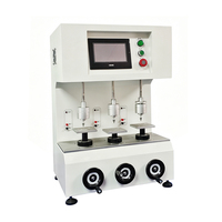 Three Axis 3 Station Button Life Testing Machine Touch Screen Control Silicone Dome Switch Keystroke Durability Fatigue Tester