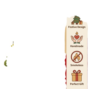 Christmas <b>Candles</b> <b>Gift</b> <b>Set</b> 4pcs Cute Santa Snowman Gingerbread Tree Soy Wax <b>Scented</b> <b>Candle</b> <b>Gift</b> Box Practical <b>Gift</b> <b>Set</b> - Product Image 2