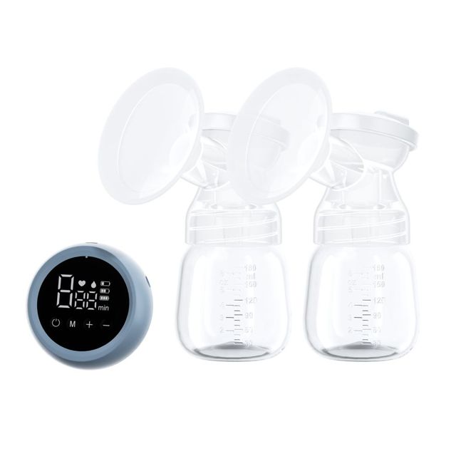 Safety Nursing Electric Wearable Breast Pump BPA Free Silicone Milk Collector Hands Free Breast Pump