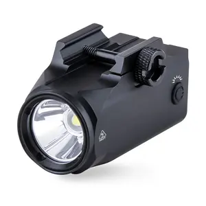 Outdoor-Notfall Langstrecken-Selbstverteidigung Hochleistungs-LED-Taschenlampe Wiederauf ladbare Taschenlampe mit hohem Lumen und rotem oder grünem Laser