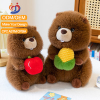 Peluche ours bouclé doux et mignon, jouet en peluche personnalisé pour la Saint-Valentin, jouet animal en peluche, compagnon pou
