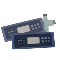 Prix attractif Nouveau type Interrupteurs à membrane en polycarbonate Panneau de télécommande brillant Fours à micro-ondes Autocollants de découpe laser